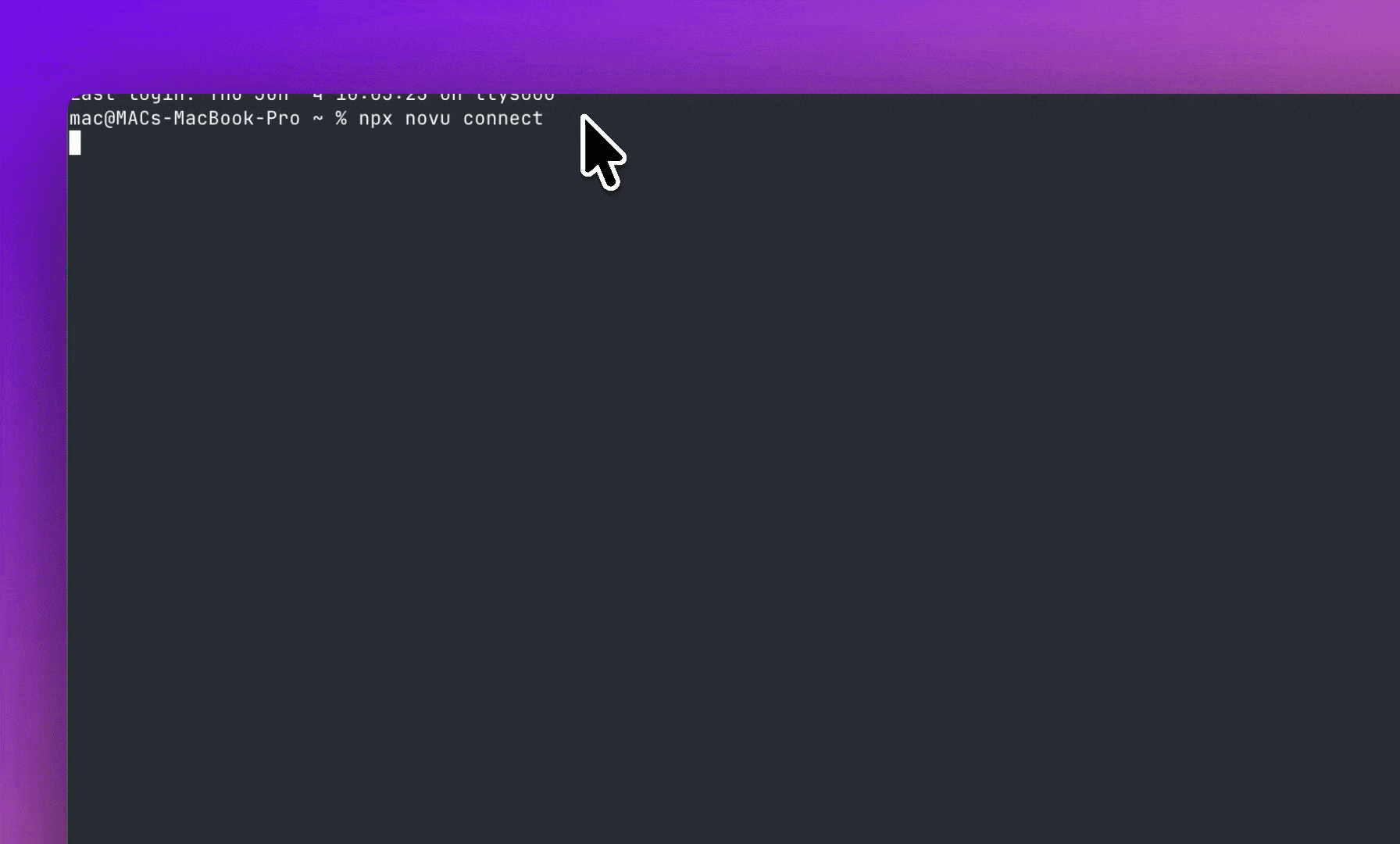 Novu connect demo
